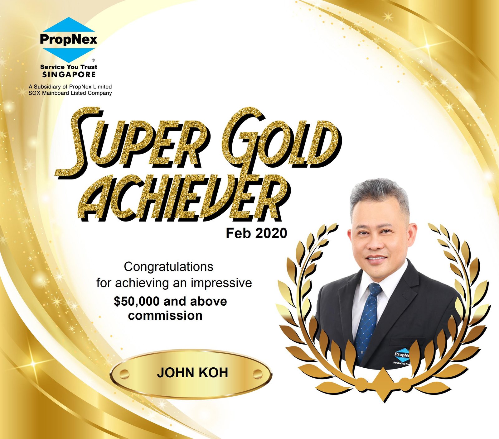 Super Gold Achiever Feb 2020