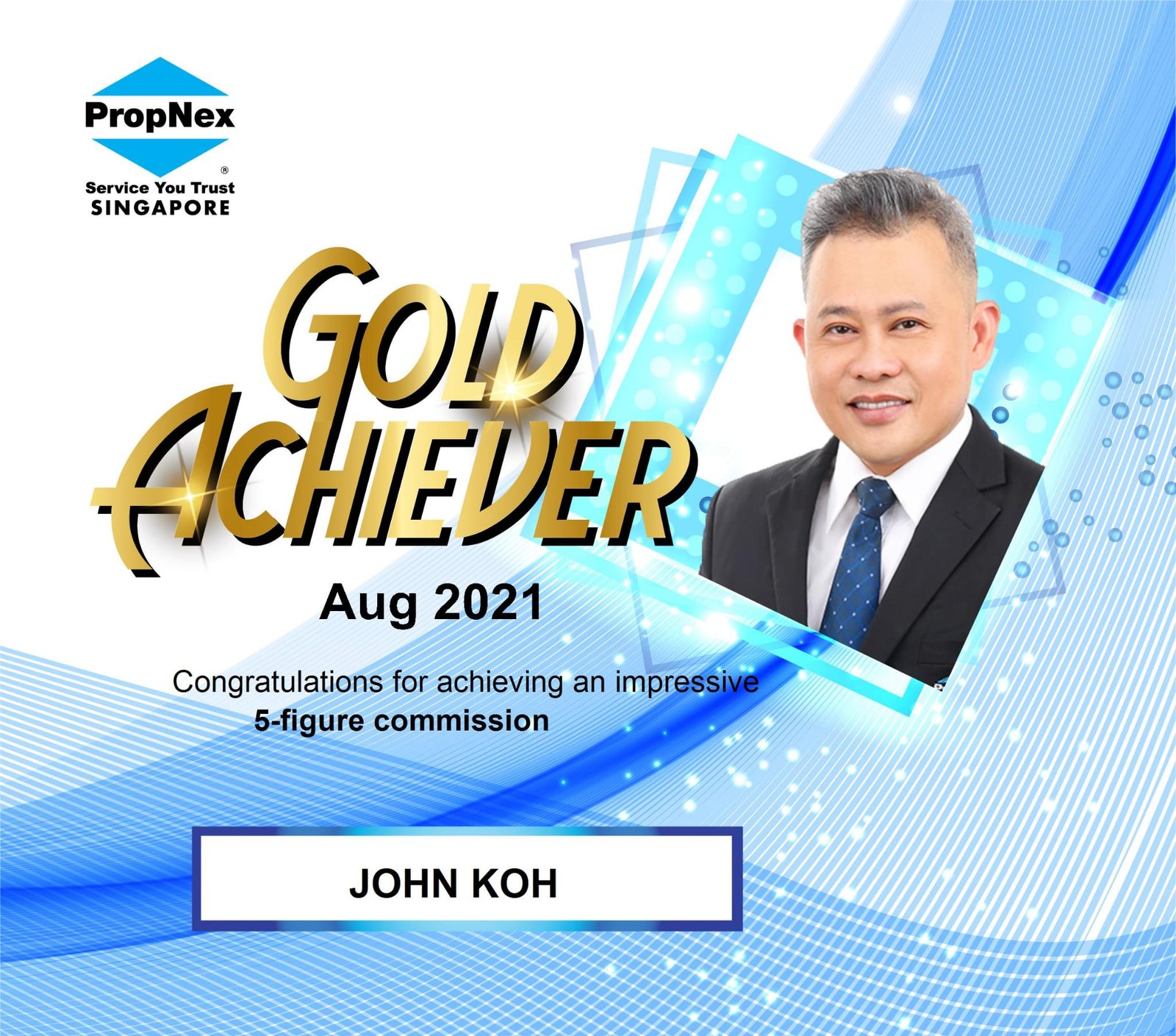 Gold Achiever Aug 2021