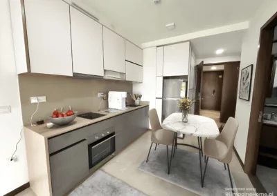 Normanton Park 1-Bedroom | Kitchen-Dining